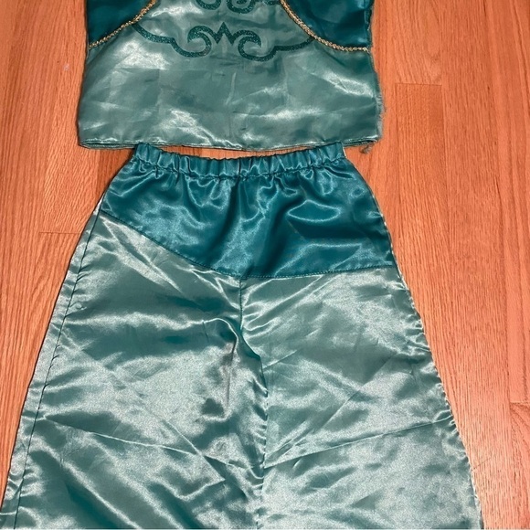 Nickelodeon Shimmer & Shine Two Piece Costume 4-6X Genie Blue Halloween - Picture 3 of 6
